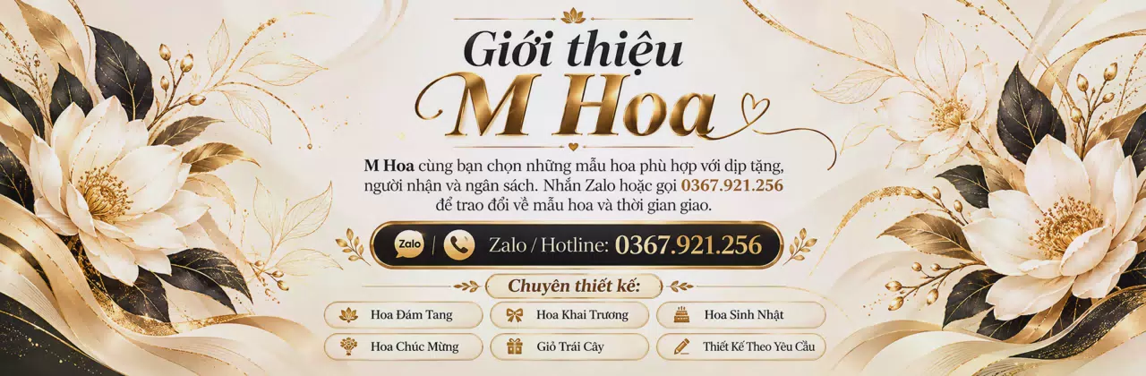 Ảnh bìa Shop hoa tươi Xã Mỹ An Hưng Đồng Tháp - Gửi hoa thay một lời nhắn